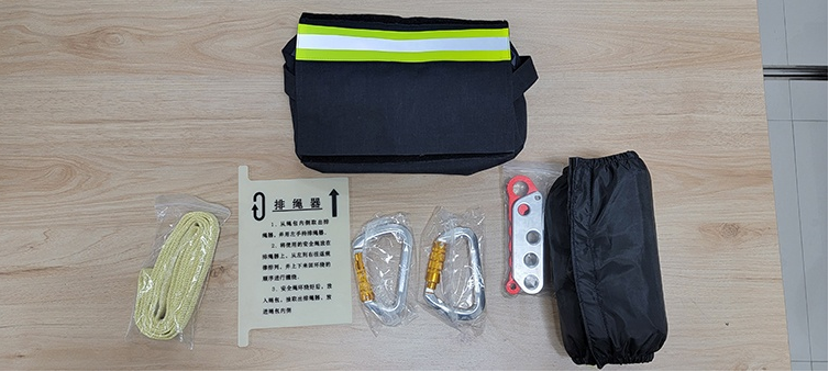 China Emergency escape self-rescue safety rope set Manufacturer and ...