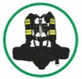 Self-contained air breathing apparatus with full face mask01